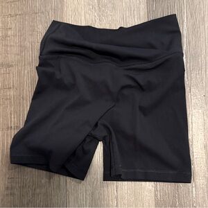 CRZ YOGA Black  Bike Shorts